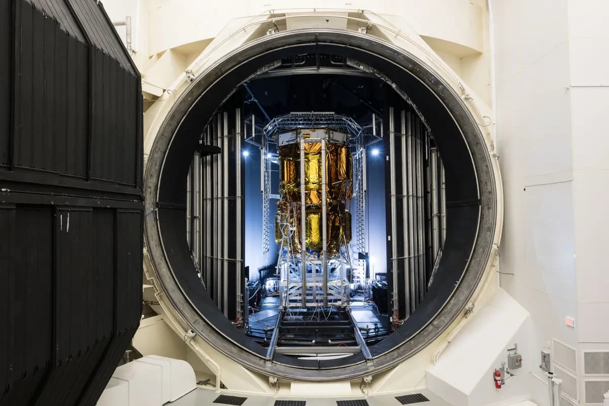 Blue Origins MK1-månlandare påbörjar NASA-vakuumtester