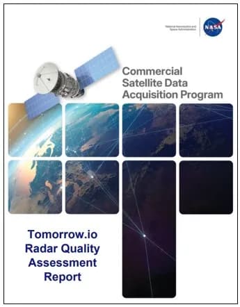 NASA godkänner Tomorrow.io:s radardata för vetenskapligt bruk
