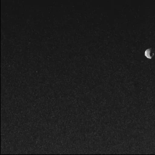Juno fångar ny bild av Jupitermånen Thebe