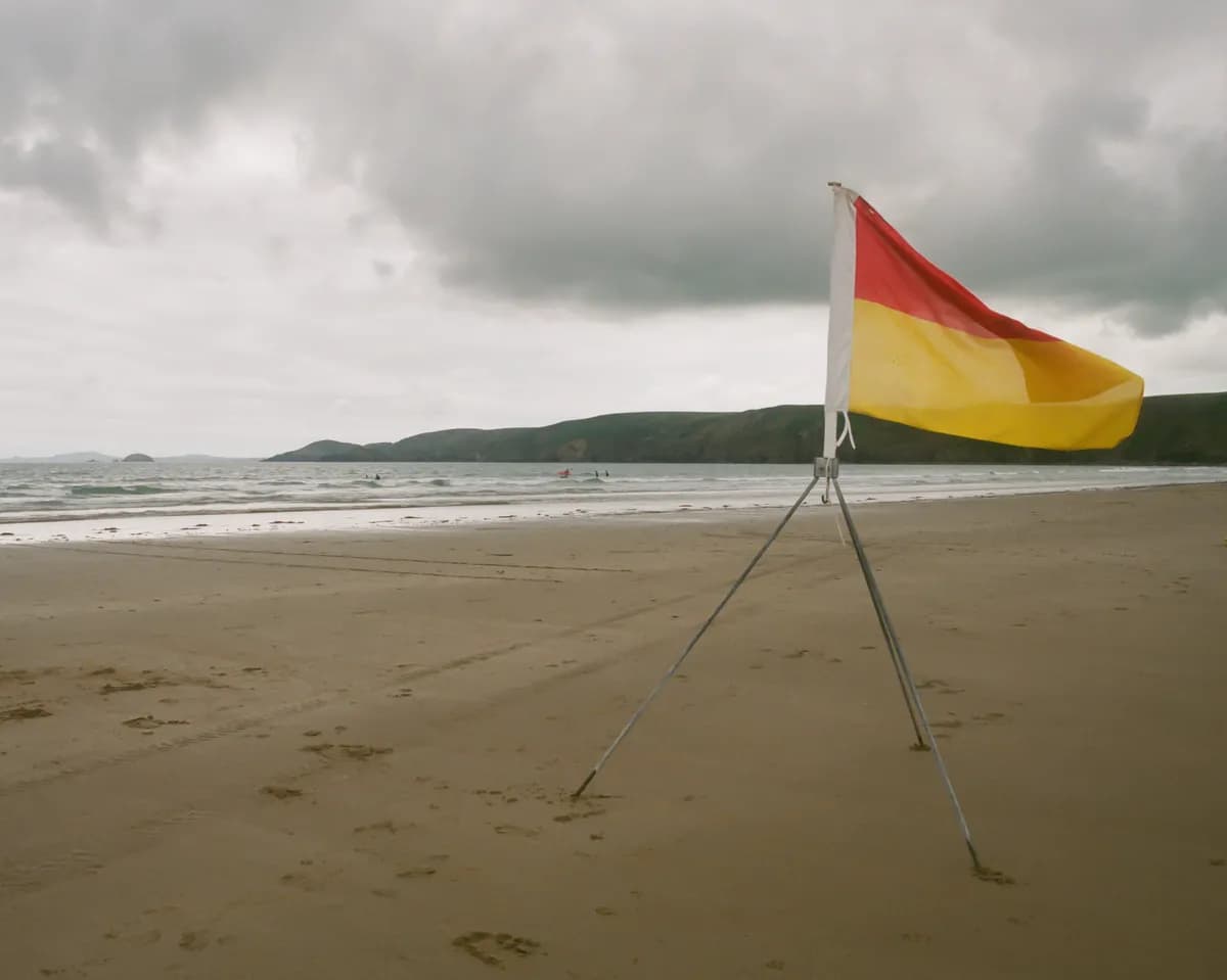Surfare överlever hajattack vid Big River Beach, räddad av lediga livräddare